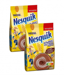 Nesquik Какао растворимый 400 г (упаковка 2 шт)