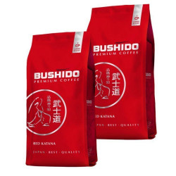 Кофе молотый  Bushido Red Katana 227 гр (упаковка 2 шт)