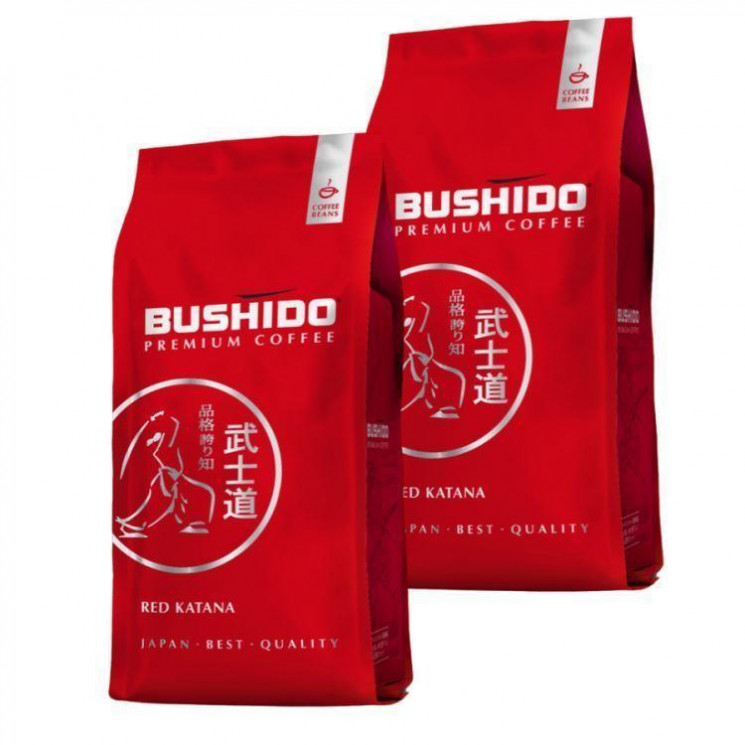 Кофе молотый  Bushido Red Katana 227 гр (упаковка 2 шт)
