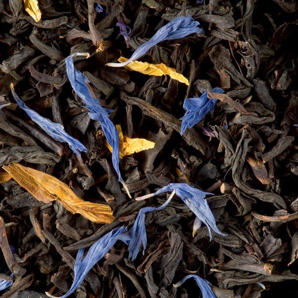 Dammann Melange Jardin Bleu черный ароматизированный чай пакет 1 кг