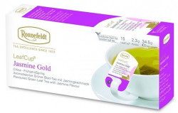 Ronnefeldt Leaf Cup Jasmine Gold / Жасмин Голд зеленый аромат. чай 2,3 г х 15 шт (упак 2 шт)