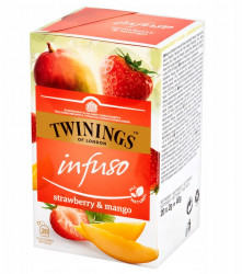 Twinings Infuso Strawberry Mango  2г x 20пак чай фруктовый