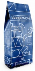 Bonomi Blu кофе в зернах пакет 1кг