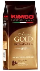 Kimbo Aroma Gold Arabica 250г кофе в зернах арабика 100% пакет