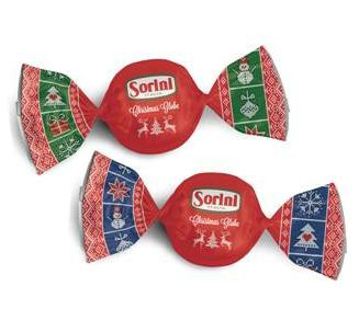 Sorini Красный шар (вязаный) 450гр шоколадные конфеты 