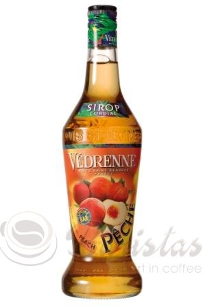 Vedrenne Peach (Персик) сироп ст/бут 1л