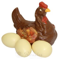 La Siussa Пасхальная Курочка и 3 яйца 320г