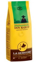 LaSemeuse Don Marco 500 г кофе в зернах 80% арабика 20% робуста пакет