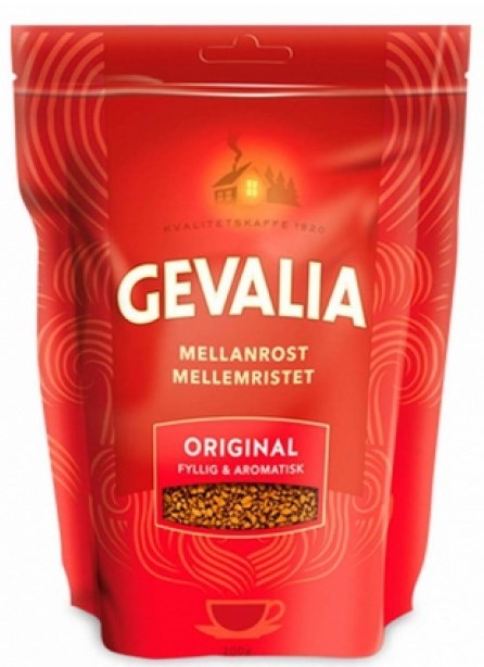 Gevalia Original 200г кофе растворимый пакет