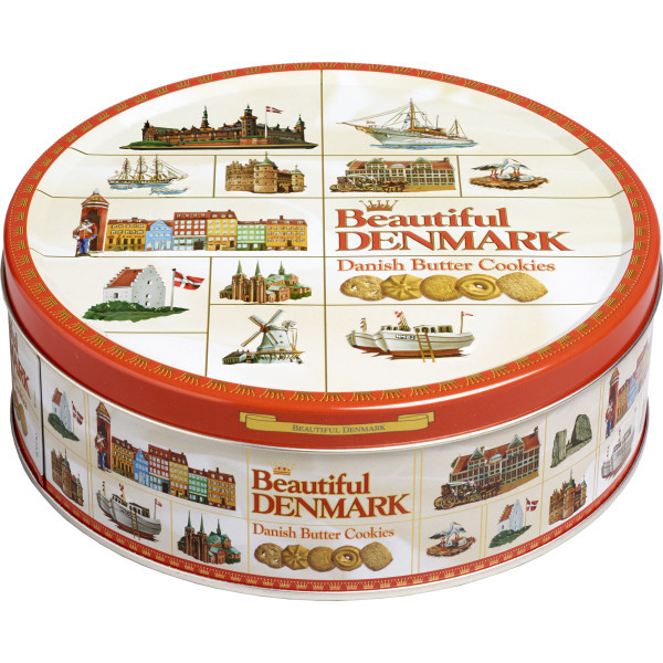 Дания ж/б печенье сдобное ассорти Beautiful Denmark 400г