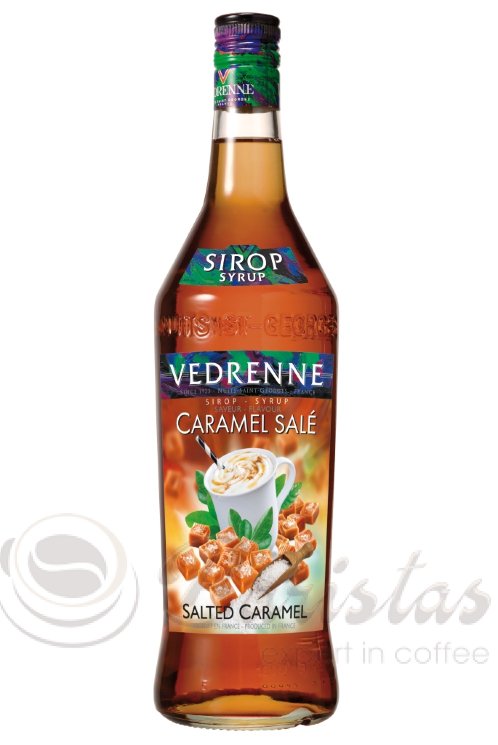 Vedrenne Salted Caramel (Соленая Карамель) сироп ст/бут 1л