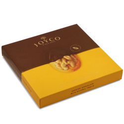 JOYCO Шоколадные конфеты Курага в шоколаде с грецким орехом 150 г