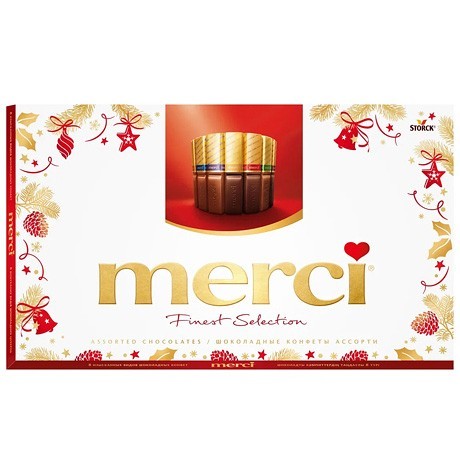 Merci Ассорти 400г ассорти шоколада