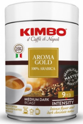 Kimbo Aroma Gold Arabica 250г кофе молотый арабика 100% ж/б
