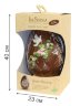 La Siussa Gran Decoro пасхальное шоколадное яйцо с декором 1050г молочный шоколад