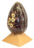 La Siussa Gran Decoro пасхальное шоколадное яйцо с декором 1050г темный шоколад