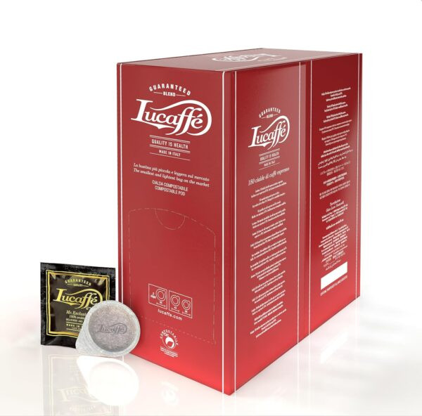 Lucaffe Kофе в чалдах Mr. Exclusive Long ESE Pods 44 мм 150шт 