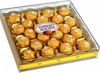 Ferrero Rocher Diamante Т24 конфеты подарочная упаковка 300 г