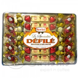 Sorini шоколадный набор Defile подарочная упаковка 450 г