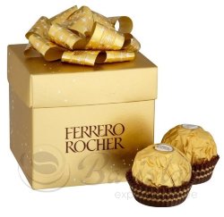 Ferrero Rocher Т6 кубик конфеты шоколадные 75г