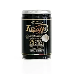 Lucaffe Mr. Exclusive ESE Pods 25 шт кофе в чалдах ж/б 