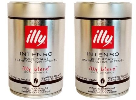 Illy Intenso 250г х 2шт кофе в зернах ж/б