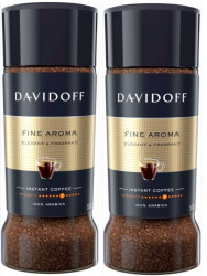 Davidoff Fine Aroma кофе растворимый 100г ст/б (упаковка 2 шт)
