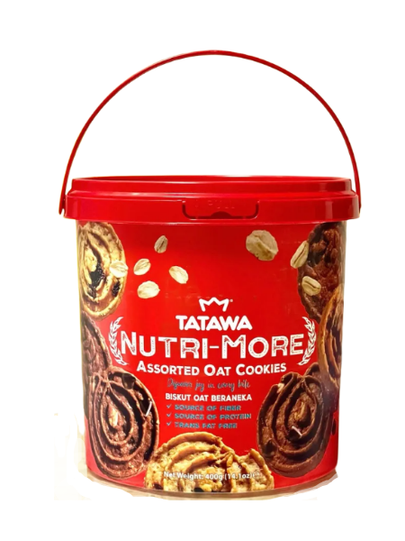 Tatawa Nutri-More 400 г овсяное печенье ассорти пл/б