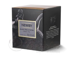 Newby Черный чай с чабрецом картонная упаковка 100 г