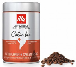 Illy Columbia кофе в зернах 250г ж/б