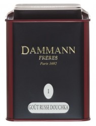 Dammann N1 Gout Russe Douchka / Русский вкус душка черный чай жестяная банка 100 г