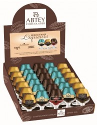 Ликерные конфеты из темного шоколада Abtey Микс ликерных бокалов 600г
