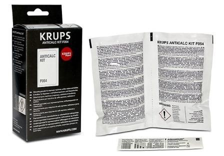 Krups Anticalc Kit F054 порошок от накипи 2x40 г с тест полоской