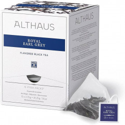 Althaus Royal Earl Grey / Королевский Pyra Packs 15 пак x 2.75 г черный чай в пирамидках