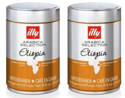 Illy Ethiopia 250г кофе в зернах ж/б (упаковка 2 шт)