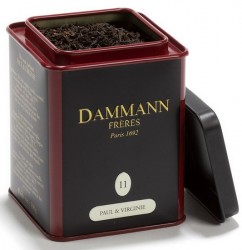 Dammann N11 Paul and Virgine / Поль и Вирджиния черный чай жестяная банка 100 г