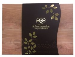 Socado Wooden Box 350г ассорти шоколадных конфет, картон под дерево