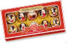 Reber Mozart Kugel шарики 200г ассорти шоколадных конфет Новогодняя