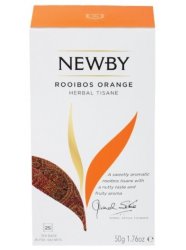 Newby, Rooibos orange  2г.Х 25 пакетиков,  картонная упаковка, 50 г.