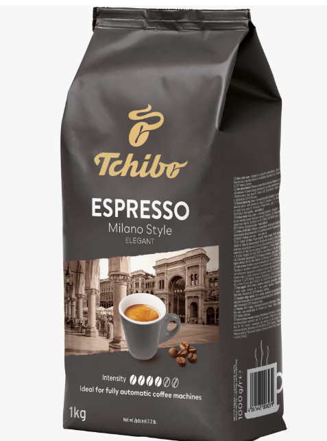 Tchibo Espresso Milano Style кофе в зернах 1 кг