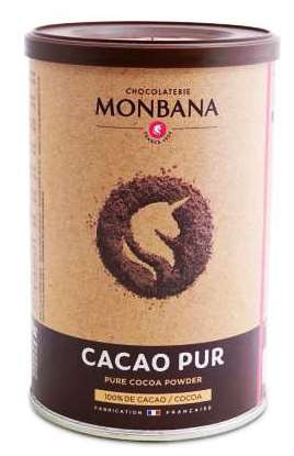 Monbana Cacao Pur 100% какао-порошок 150 г ж/б