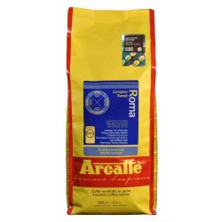 Arcaffe Roma кофе в зернах 1 кг пакет