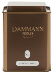 Dammann N501 Weekend a Paris / Выходные в Париже чай улун жестяная банка 100 г