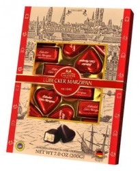 Carstens Marzipan Selection 200г любекский марципан в темном шоколаде
