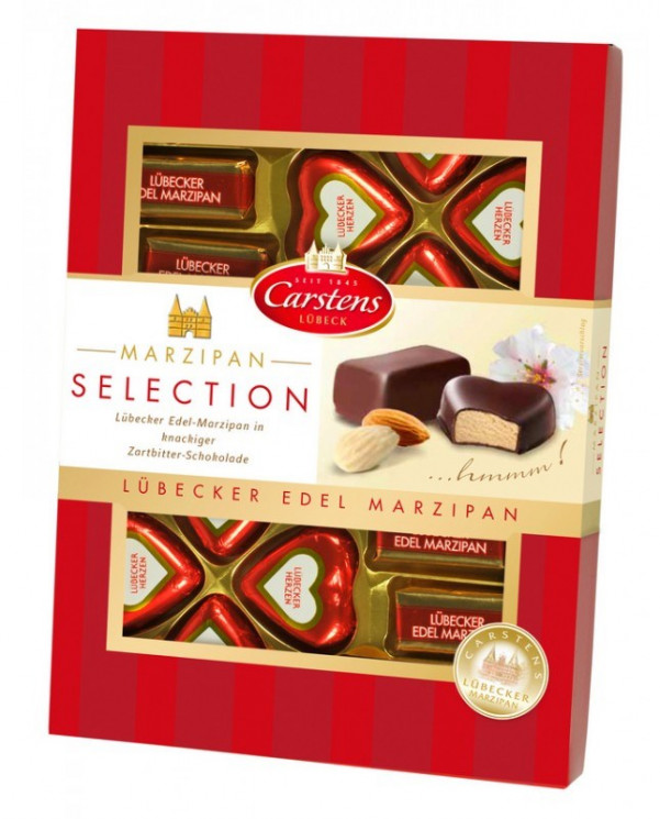 Carstens Marzipan Selection 200г любекский марципан конфеты в темном шоколаде