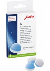Jura таблетка для чистки гидросистемы / от кофейных масел 6шт х 3.5г 62715