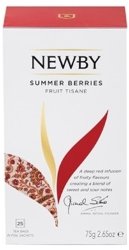 Newby Summer berries 2гХ 25 пакетиков чай фруктовый картонная упаковка 50 г.