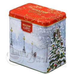 Hilltop Музыкальная шкатулка Заснеженный город ж/б 100г чай Эрл Грей