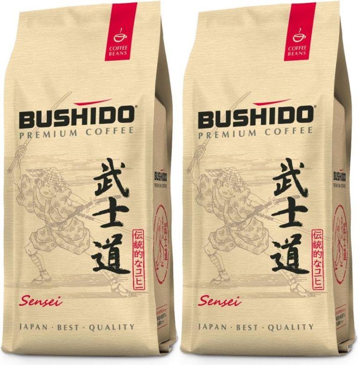 Кофе молотый Bushido Sensei 227 гр (упаковка 2шт)