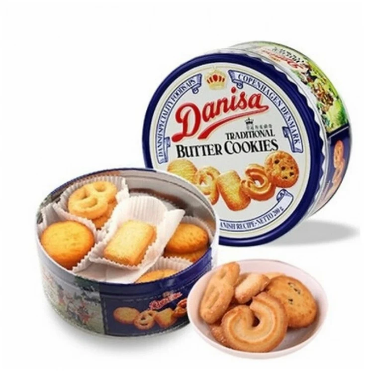 Danisa Butter Cookies сдобное печенье (2 банки x 200г)